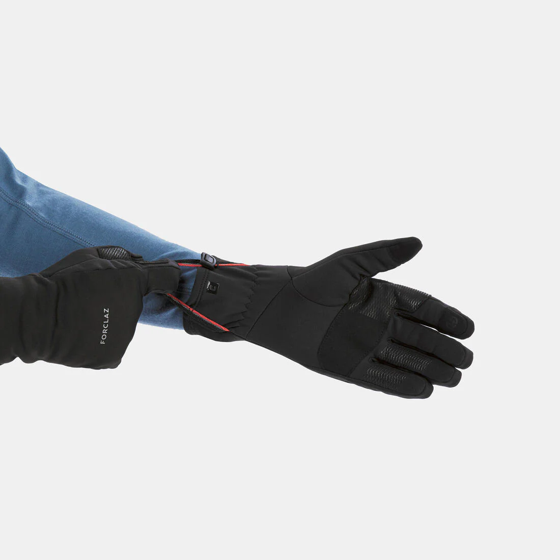 Mountain trekking tactile stretch gloves - MT500 - black - Image 5