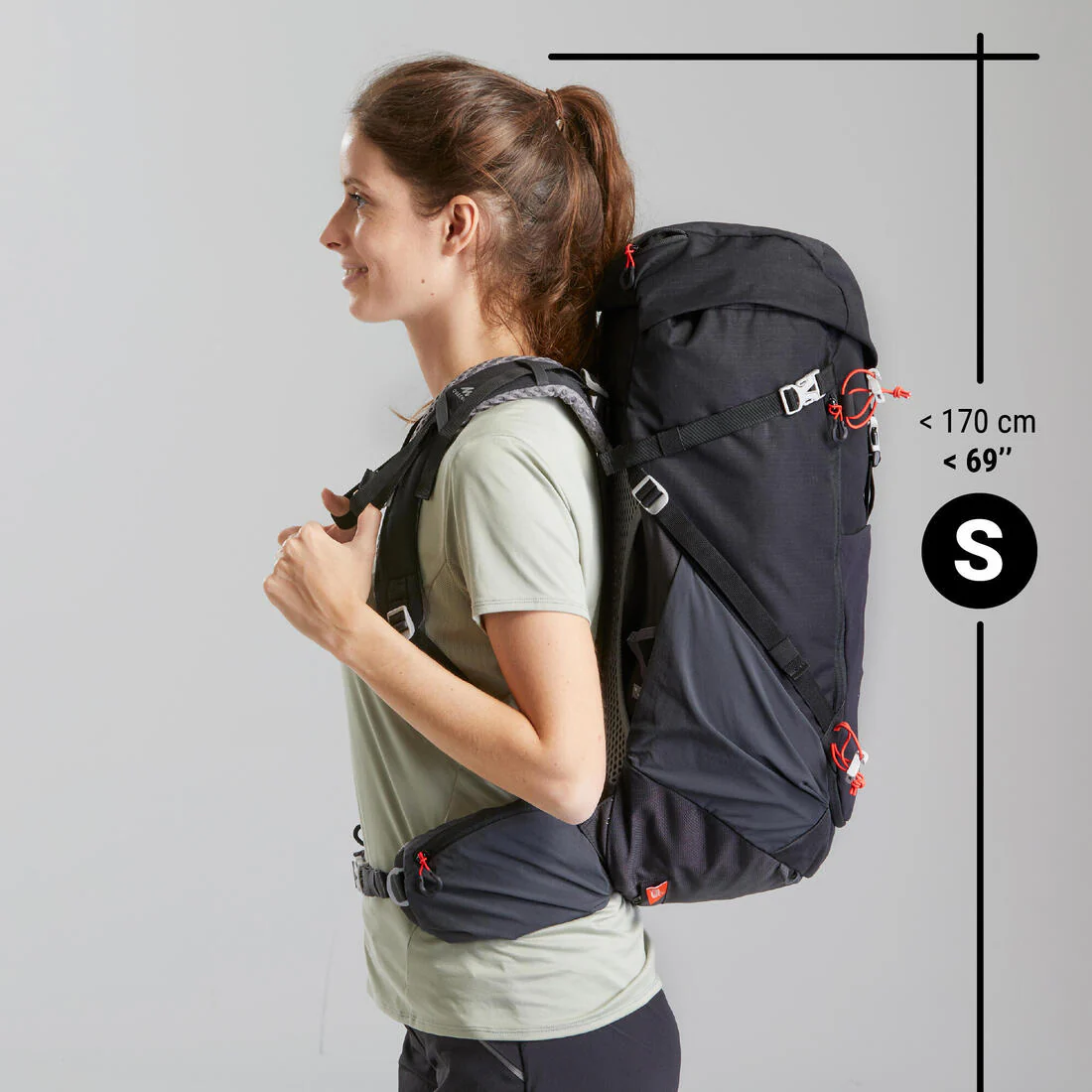 Mountain Walking 20L Backpack MH500 - Image 15