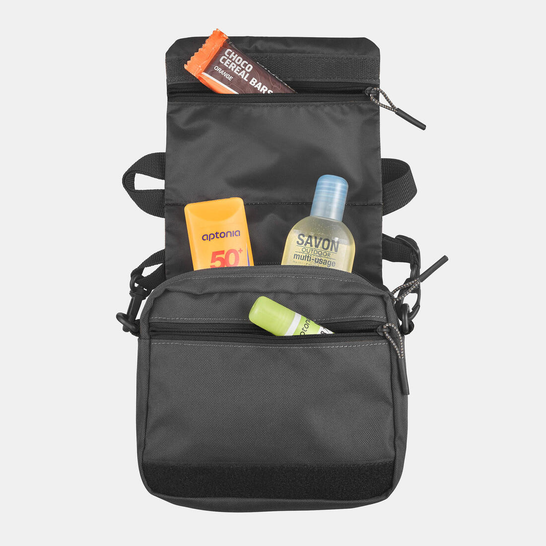 Multi-pocket travel bag, Travel - Black - Image 7