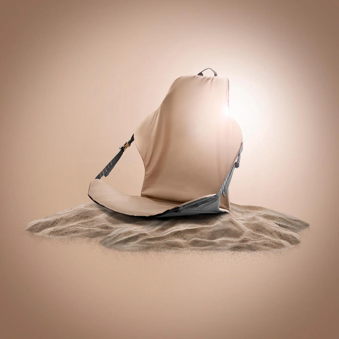 Multi-position Desert Trekking Chair - DESERT 900 brown - Image 4