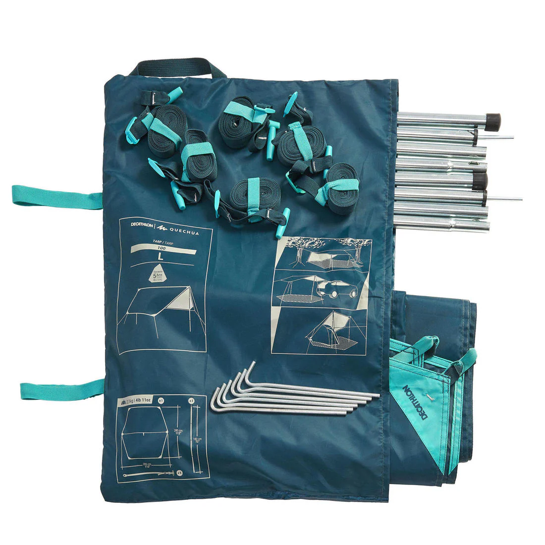 MULTIFUNCTION TARP CAMPING SHELTER - Image 8