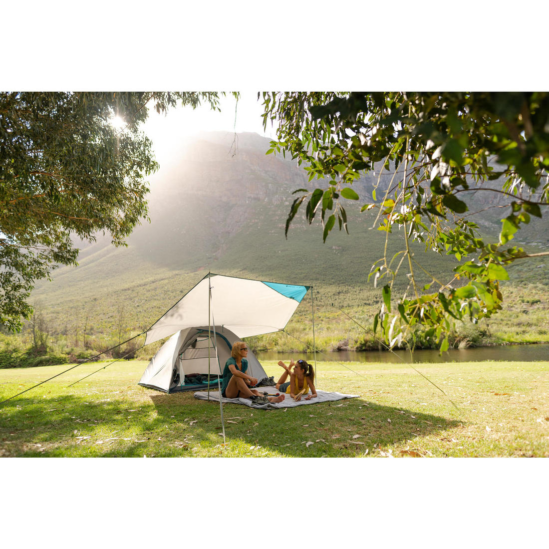 MULTIFUNCTION TARP CAMPING SHELTER - FRESH - Image 14