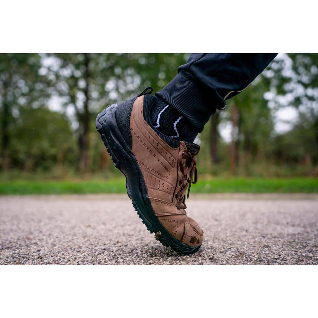 Nakuru Comfort Men's Urban Walking Leather Shoes - brown - Image 8