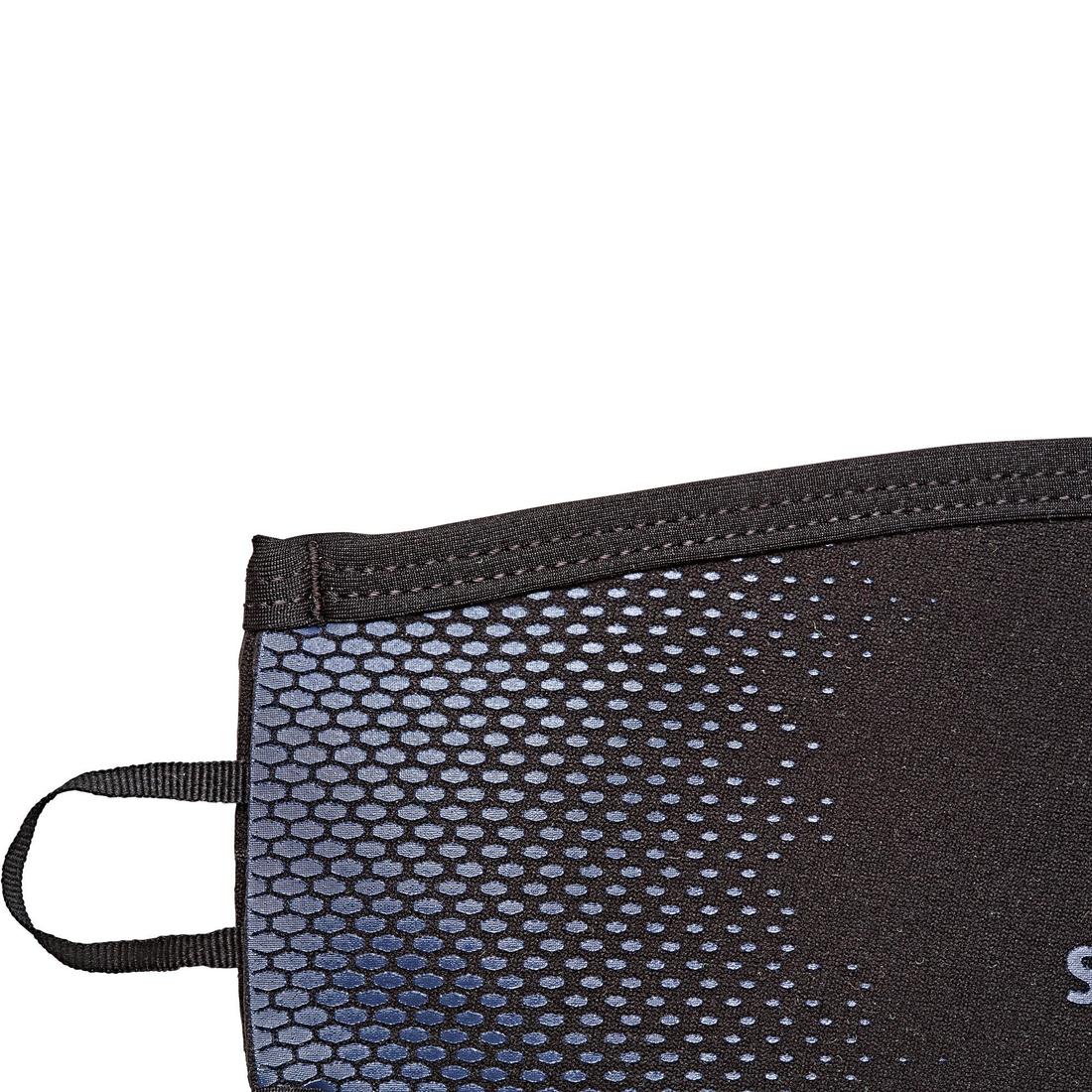 Neoprene over-strap for diving masks black/blue - Image 4