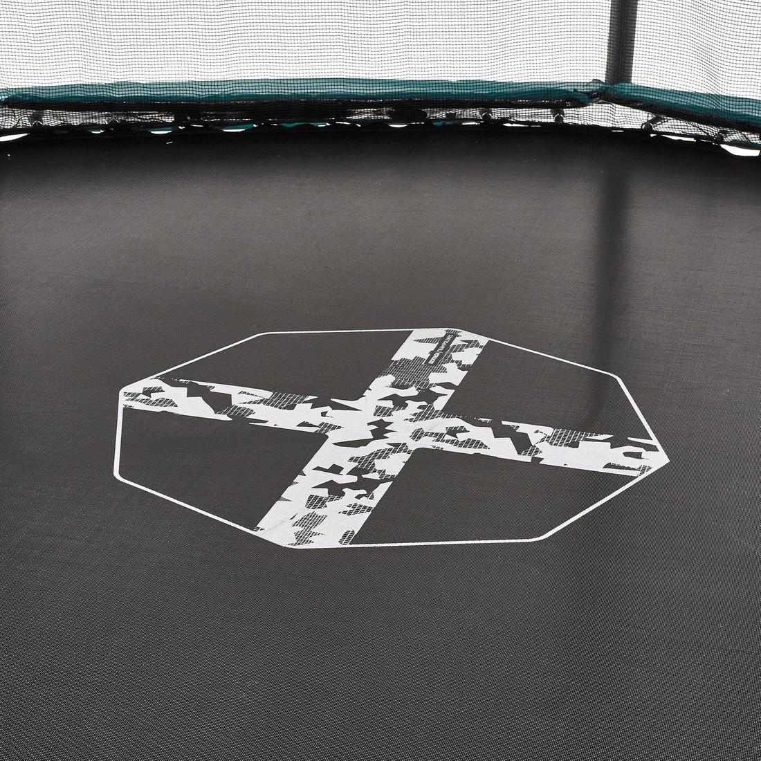 Octagonal Trampoline with Safety Net 300 - Image 3
