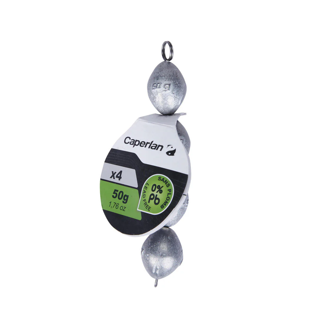 Olive lead-free ledgering weights - Image 3