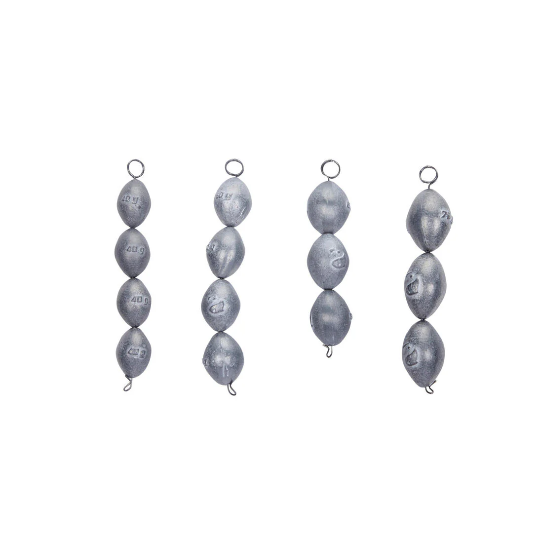 Olive lead-free ledgering weights - Image 5