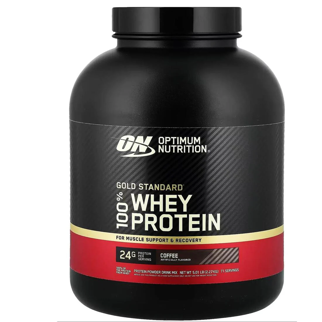 Optimum Nutrition Gold Standard 100% Whey (Coffee) – 5 lbs