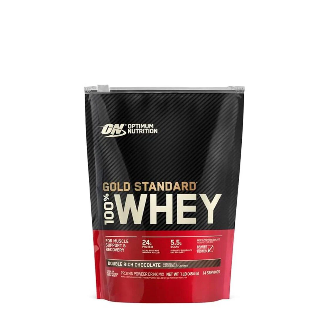 Optimum Nutrition Gold Standard 100%Whey Double Rich Chocolate 1LB