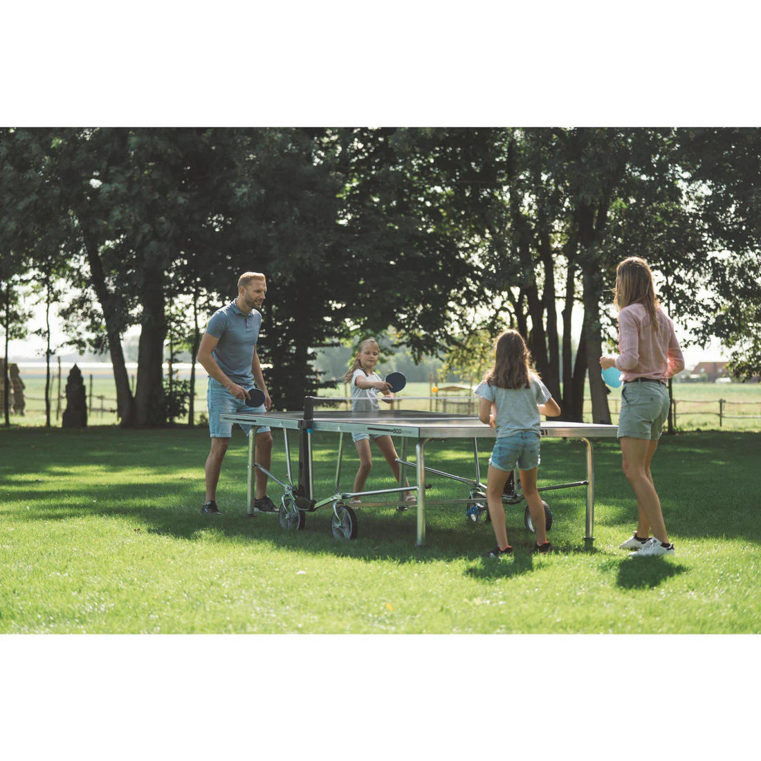Outdoor Table Tennis Table PPT 900 - Grey - Image 10