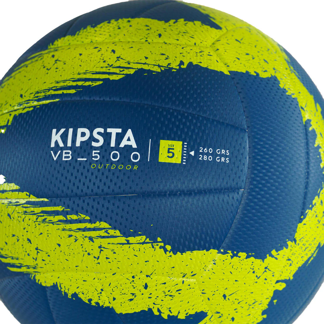 Outdoor Volleyball VBO500 - Dark Blue/Yellow - Image 2