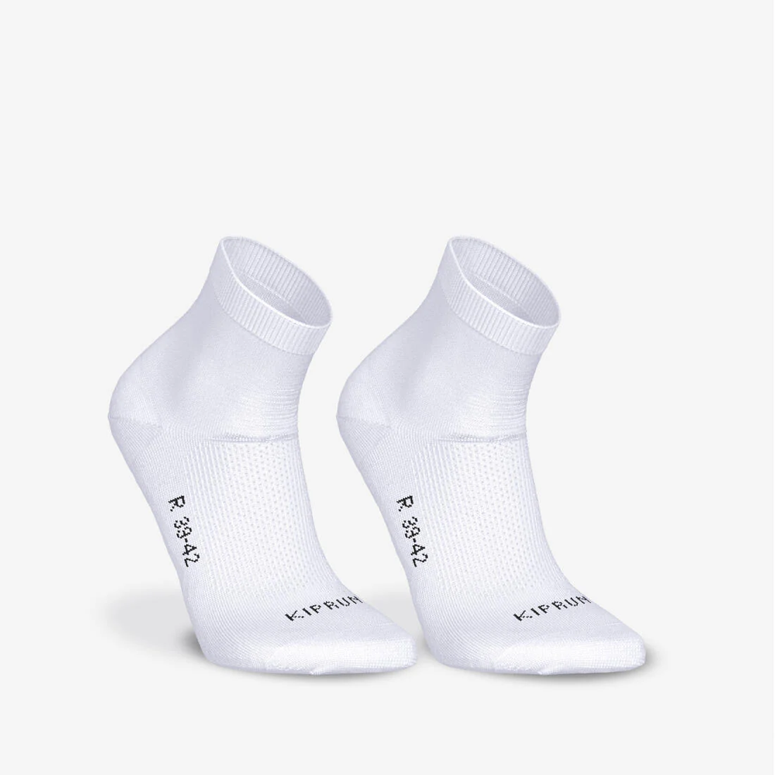 PACK OF 2 PAIRS OF RUN500 FINE CREW RUNNING SOCKS - Image 2