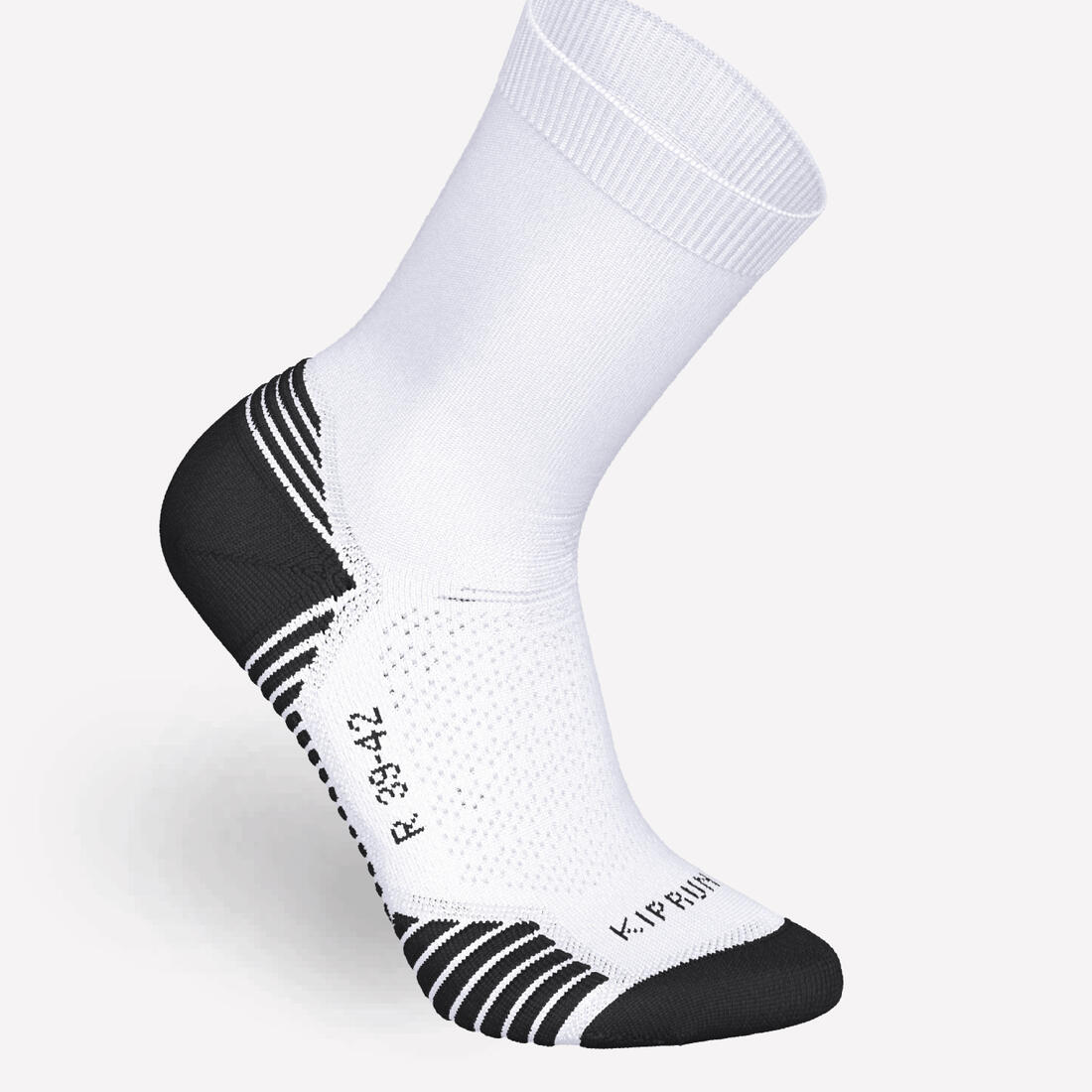 PACK OF 2 PAIRS OF RUN500 THICK MID-CALF RUNNING SOCKS - Image 5