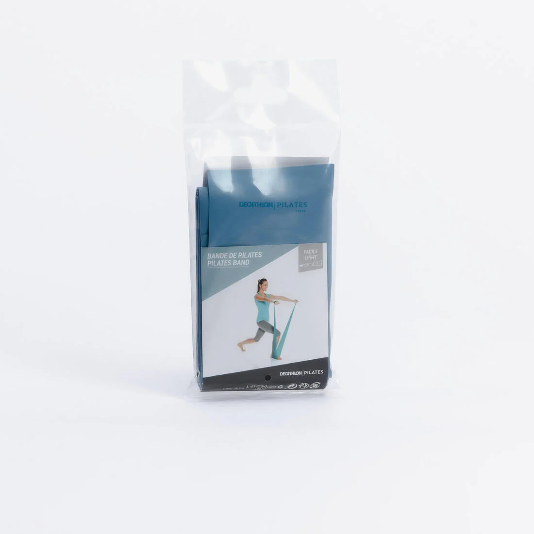 Pilates Elastic Resistance Band 2 kg - Blue - Image 2