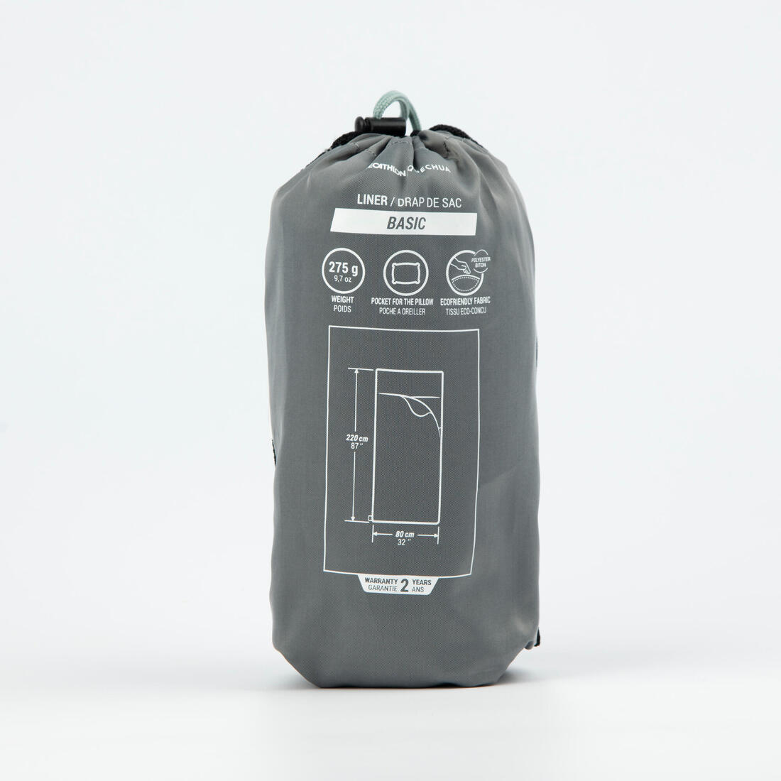 Polyester sleeping bag liner, Basic - Image 3