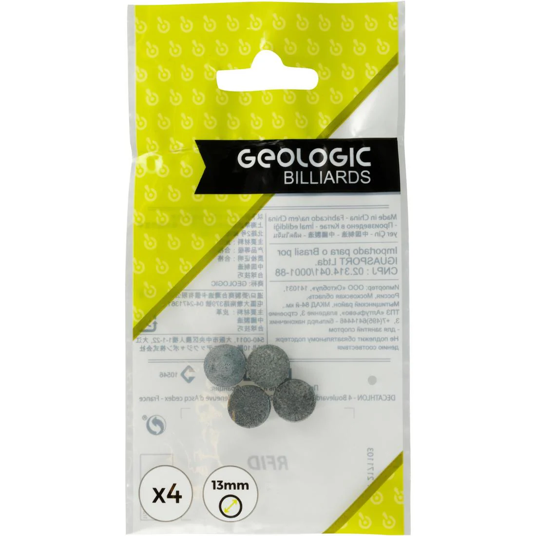 Pool Cue Tips 13 mm - 4-Pack - Image 6