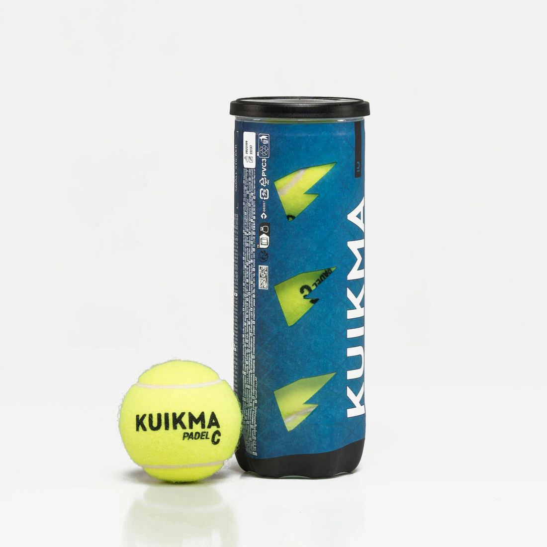 Pressurised Padel Balls Kuikma PB Control - Pack of 3 - Image 3
