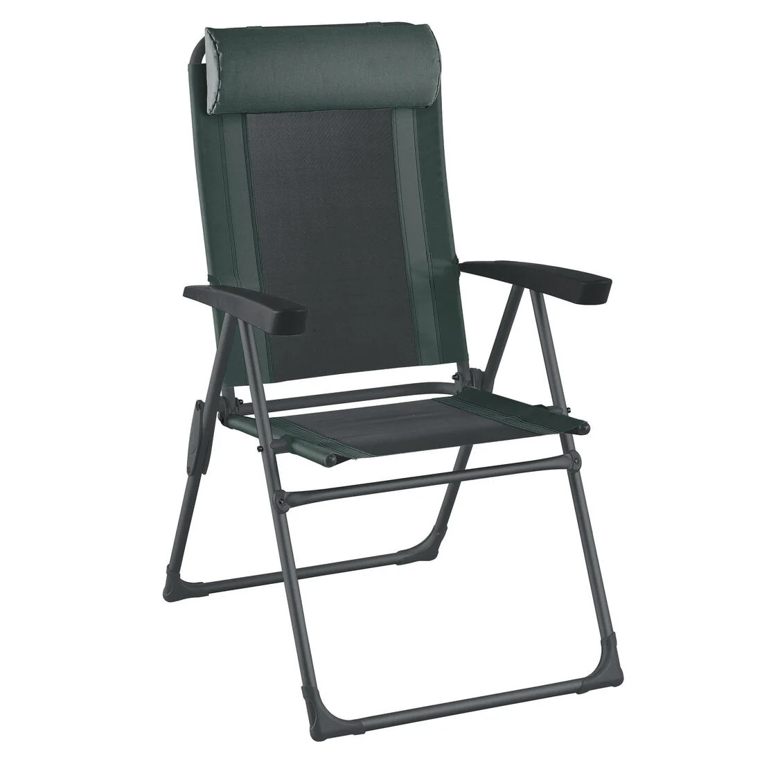 Reclining camping armchair, foldable and comfortable - Image 11