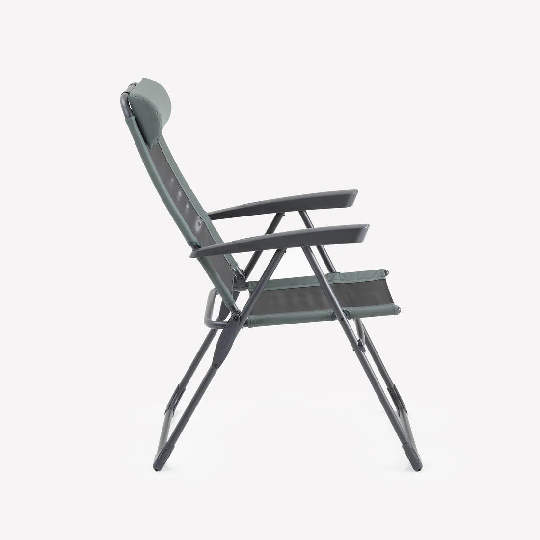 Reclining camping armchair, foldable and comfortable - Image 6