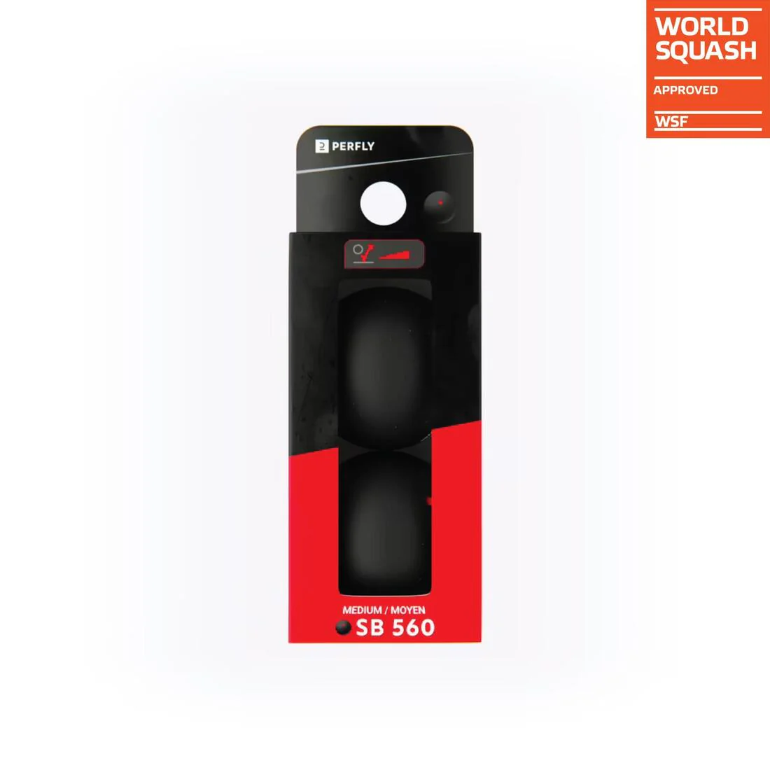 Red Dot Squash Balls SB 560 Twin-Pack - Image 3