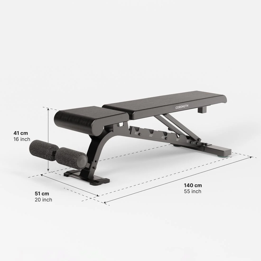Reinforced, Adjustable Incline and Decline Weight Bench - Image 2