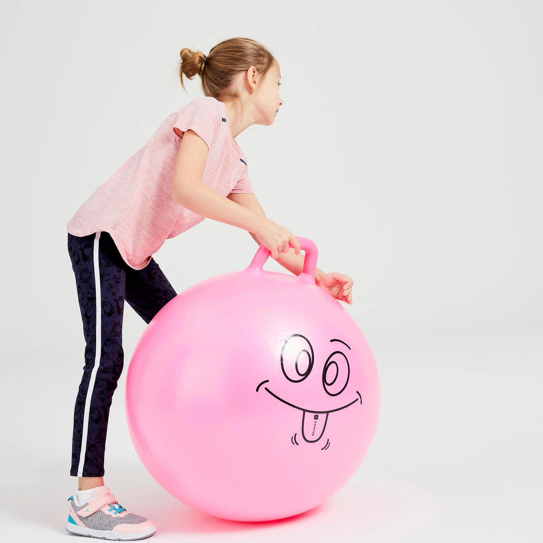 Resist 60 cm Kids' Gym Space Hopper - Pink - Image 10