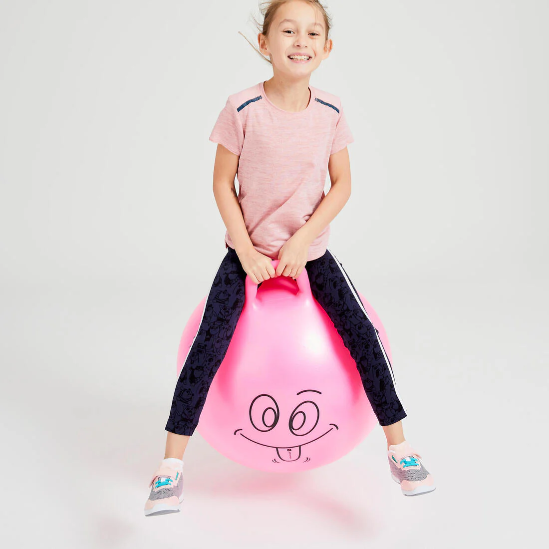 Resist 60 cm Kids' Gym Space Hopper - Pink - Image 7