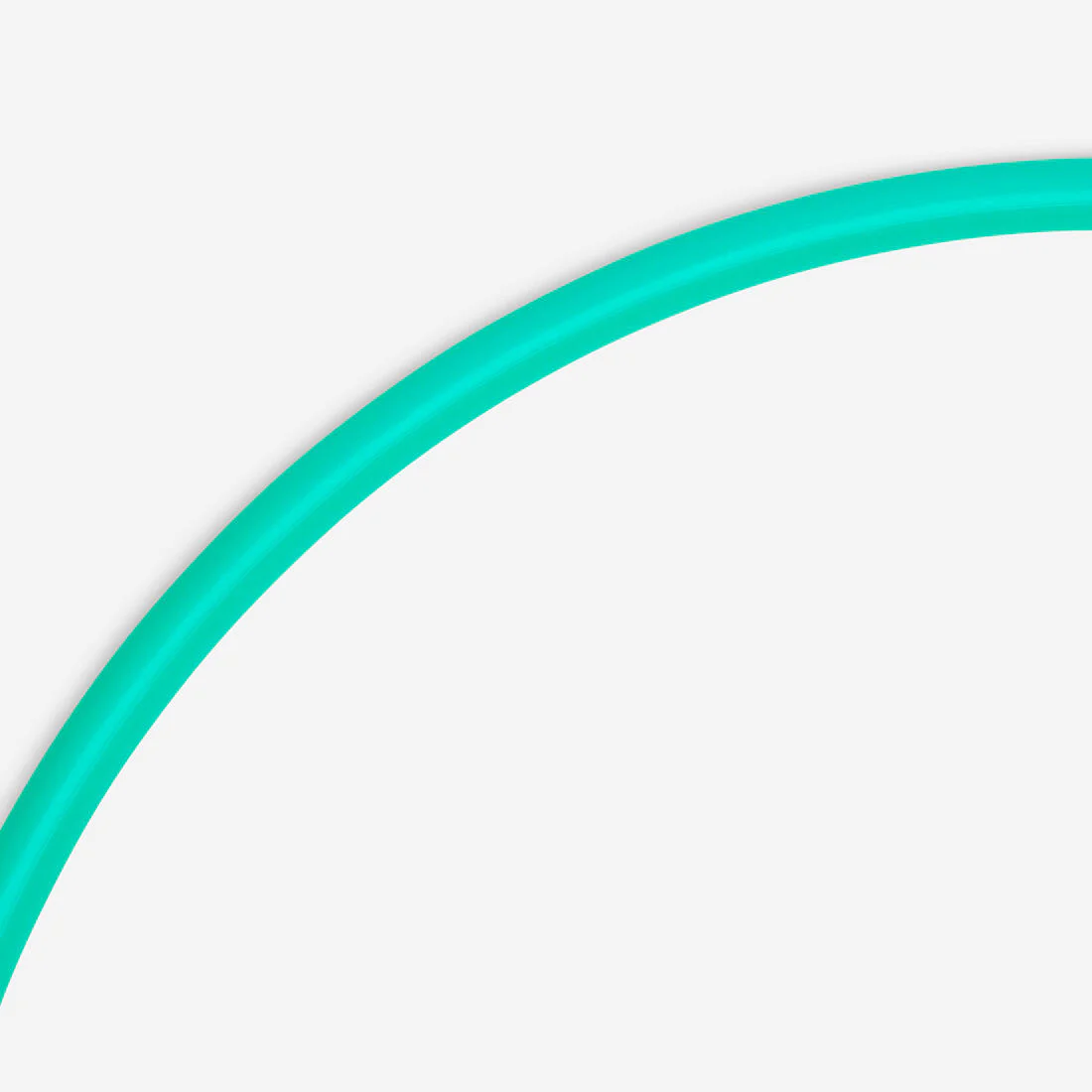 Rhythmic Gymnastics 65 cm Hoop - Emerald - Image 3