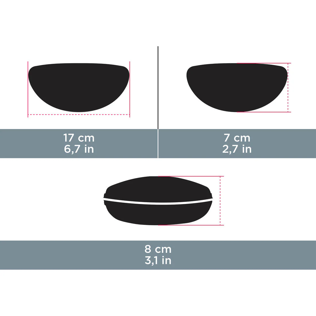 Rigid case for glasses - CASE 560 - Black - Image 5