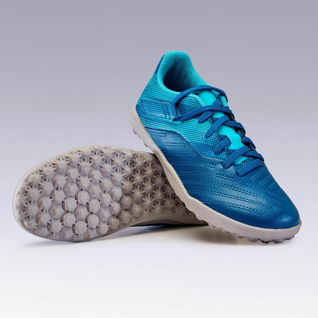 Rip-Tab Football Boots Agility 140 TF - Blue/Grey - Image 8