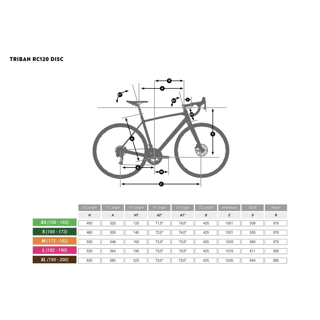 Road Bike Triban RC 120 Disc Brake - Blue - Image 3