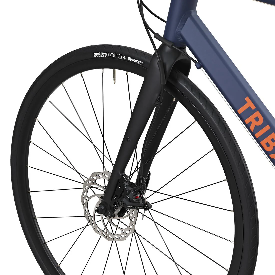 ROAD BIKE TRIBAN RC 120 DISC BRAKE - BLUE - Image 3