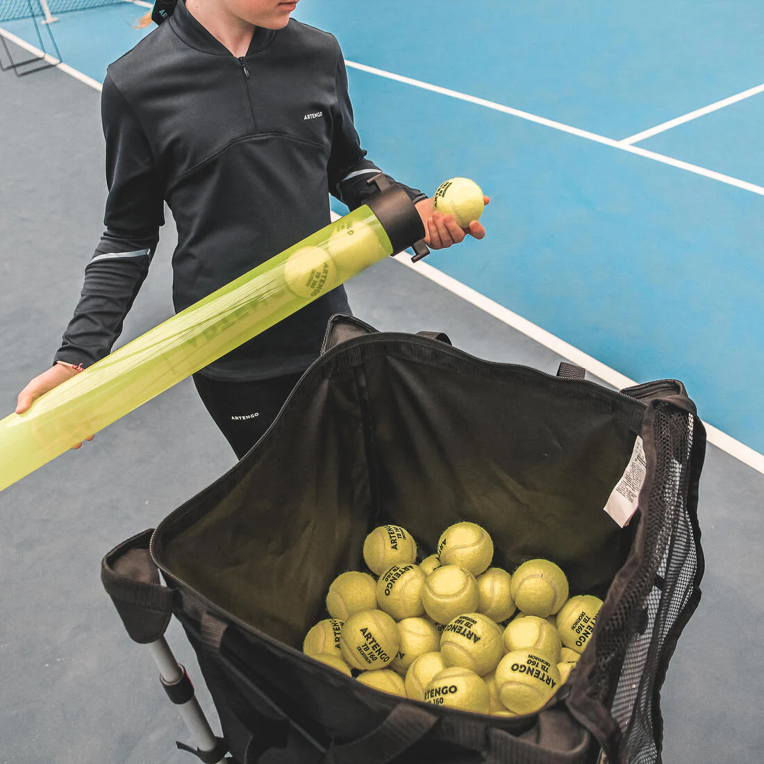 Rolling Tennis Ball Basket - Image 3