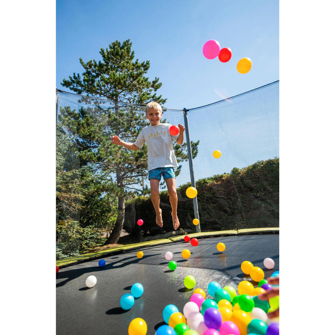 Round Trampoline with Safety Net 365 - Image 14