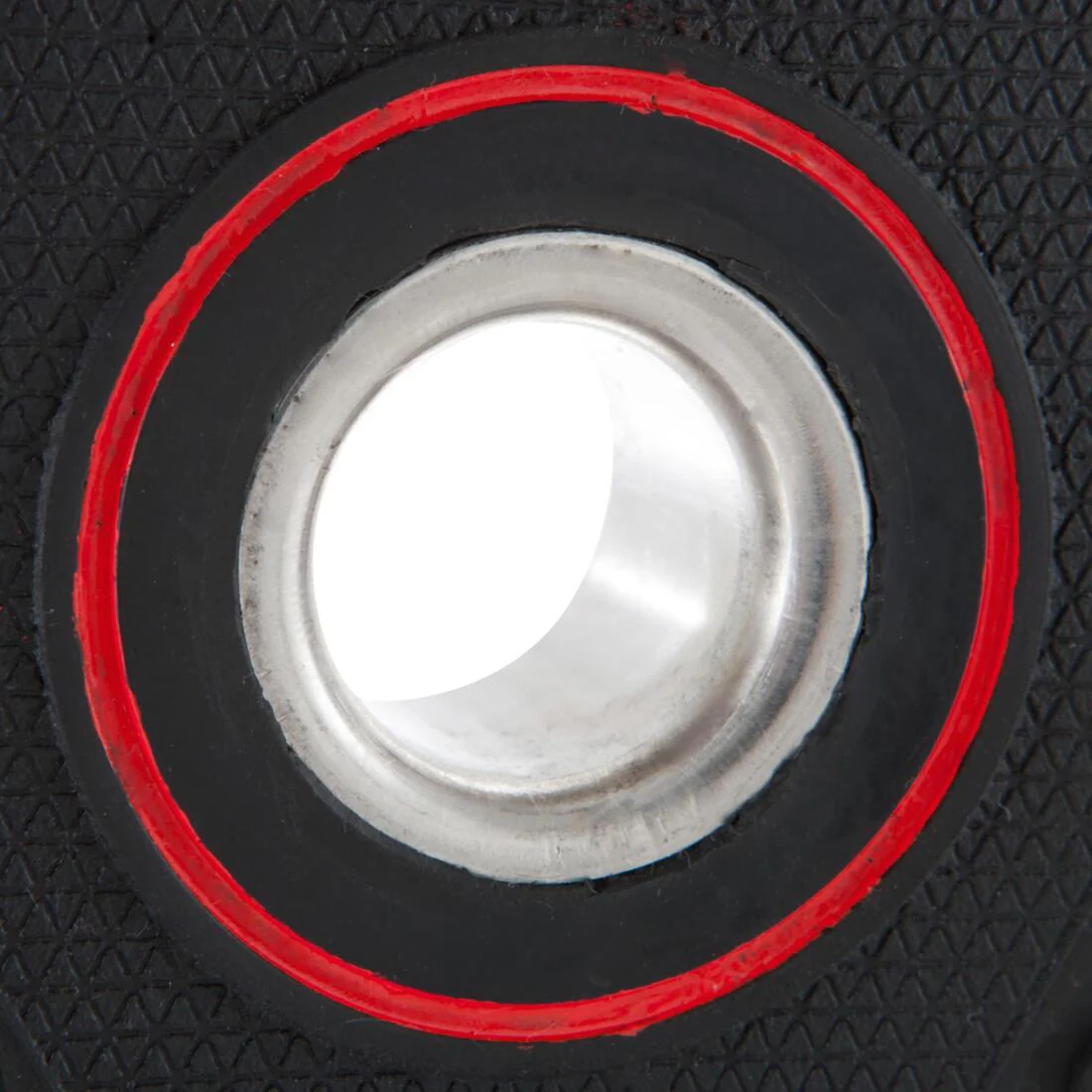 Rubber Disc Weight with Handles 10 kg 1 Inch / 28mm Partly Recycled Cast Iron - Image 6