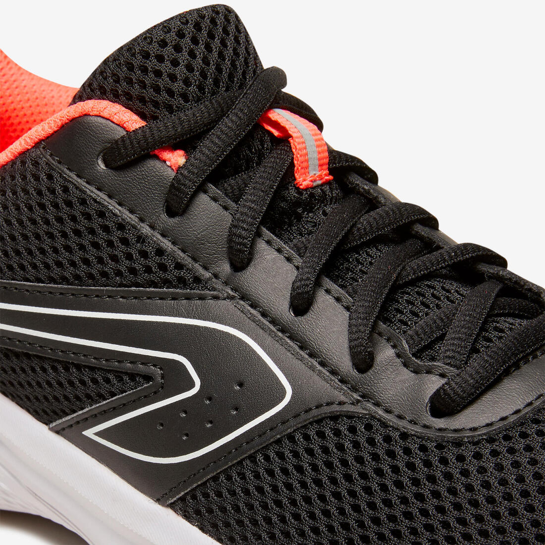 RUN CUSHION WOMEN'S RUNNING SHOES - BLACK/CORAL - Image 7