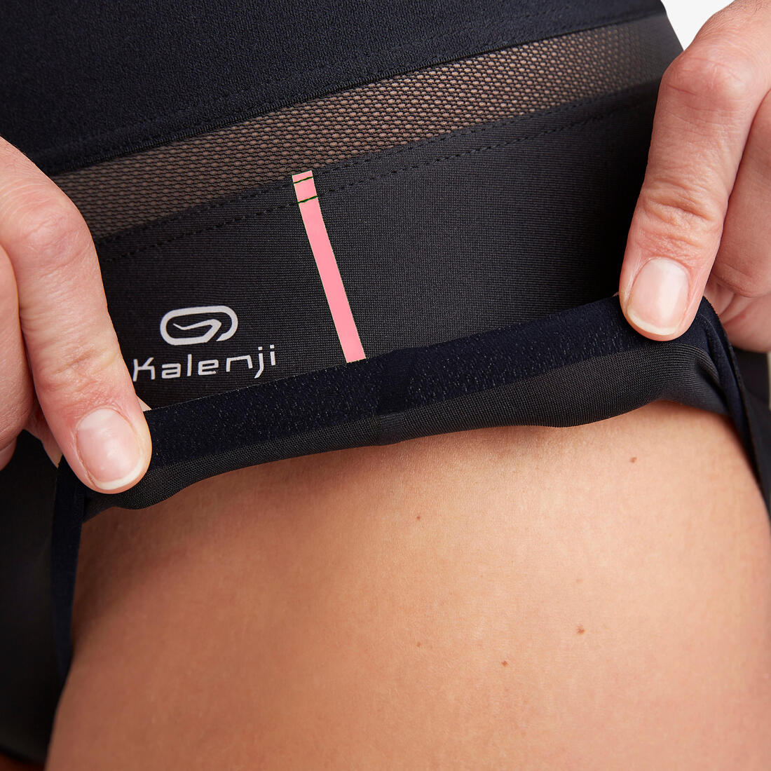 RUNNING BOXERS BLACKliserés rose corail - Image 4