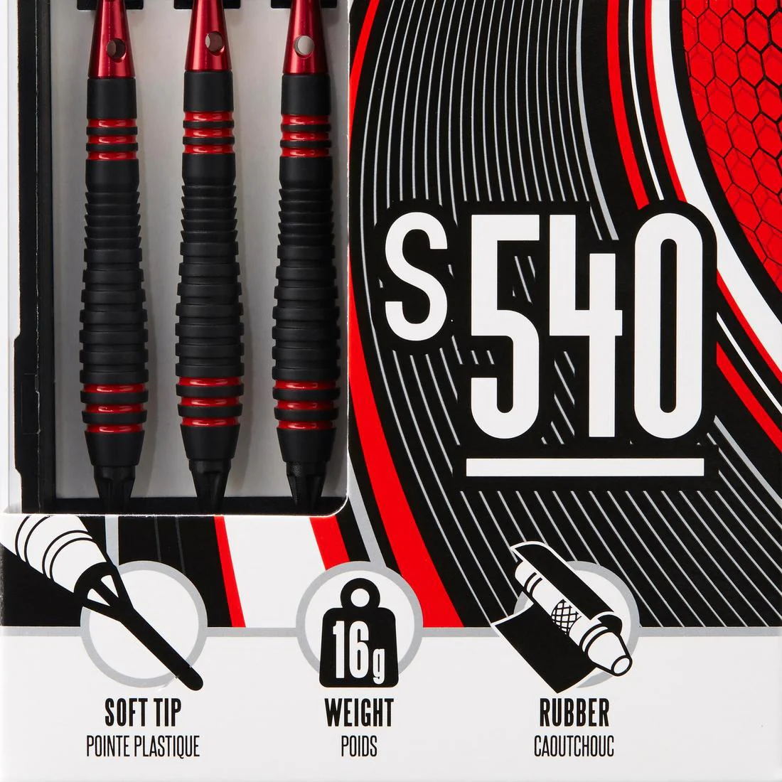 S540 Soft Tip Darts Tri-Pack - Image 6