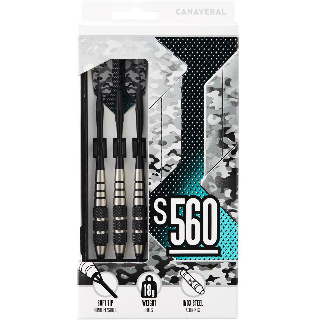 S560 Soft Tip Darts Tri-Pack - Image 2