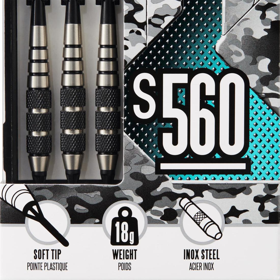 S560 Soft Tip Darts Tri-Pack - Image 7