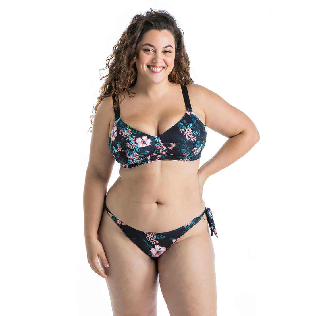 SABI WAKU women's swimsuit bottom notched and knotted - Image 11