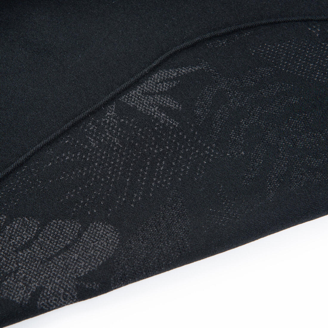 Seamless 7/8 Yoga Leggings - Black/Anthracite - Image 5