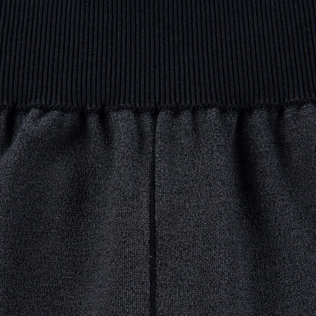 Seamless 7/8 Yoga Leggings - Black/Anthracite - Image 6
