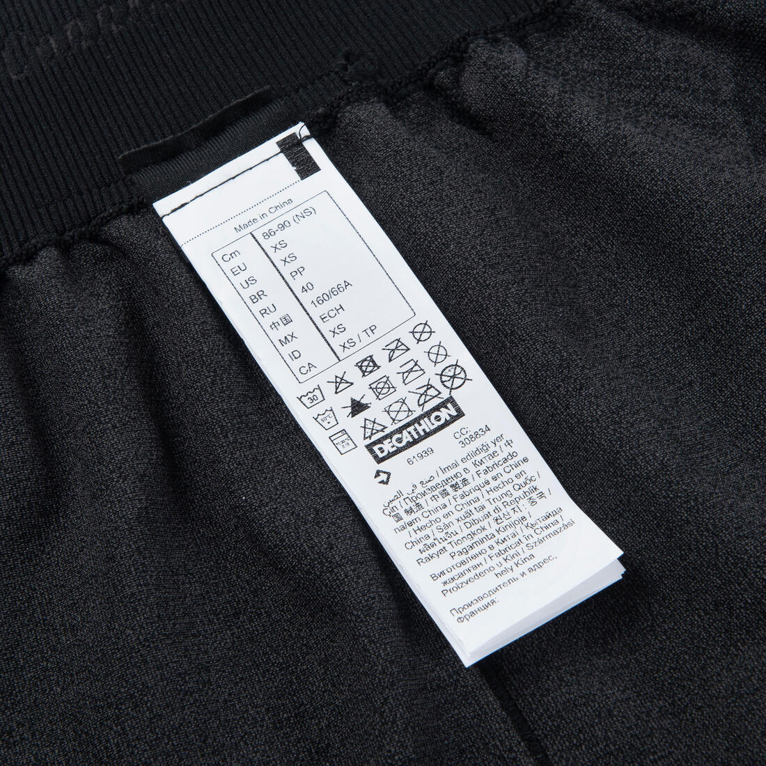 Seamless 7/8 Yoga Leggings - Black/Anthracite - Image 9