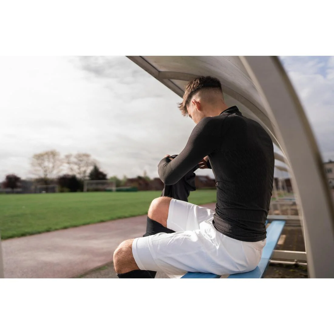 Seamless Long-Sleeved Thermal Football Base Layer Shirt Keepdry - Image 14