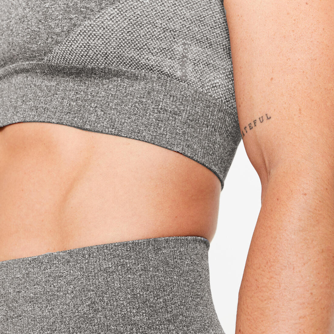 Seamless Short-Sleeved Cropped Fitness T-Shirt - Image 5