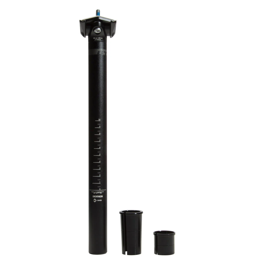 Seat Post 27.2mm - 29.8mm to 33mm - Black - Image 3
