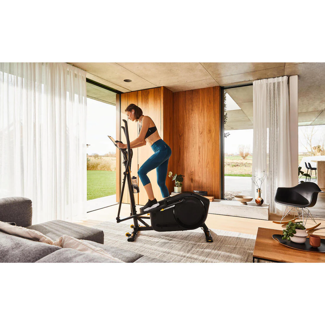 Self-Powered and Connected (Kinomap) Cross Trainer EL520B - Image 12