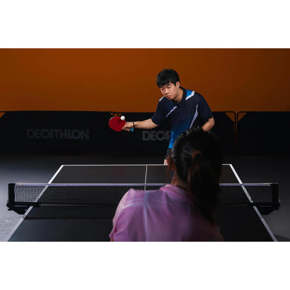 Set of 2 Bats TTR 100 Versatile ITTF School + Balls - Image 13