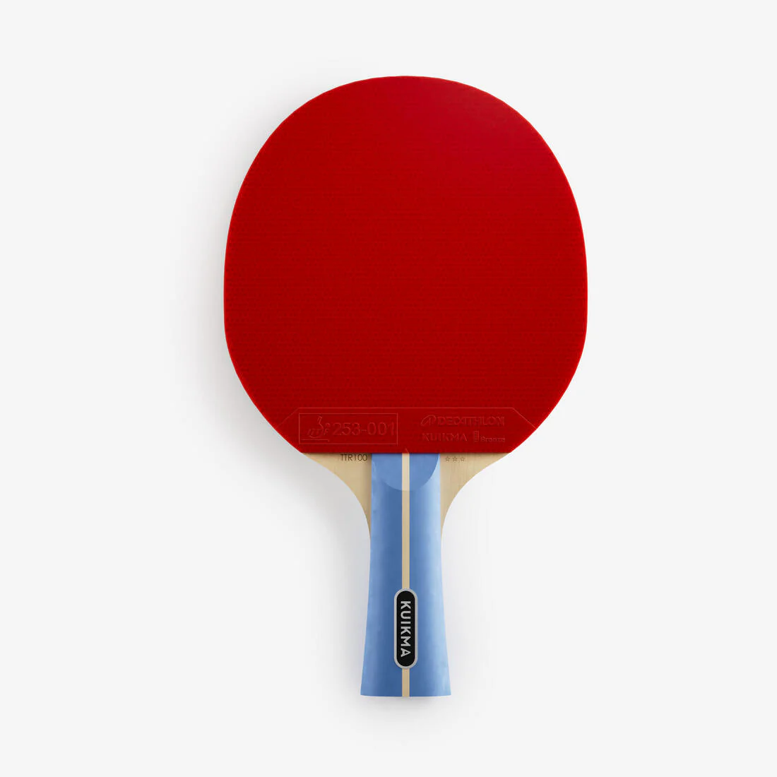 Set of 2 Bats TTR 100 Versatile ITTF School + Balls - Image 3